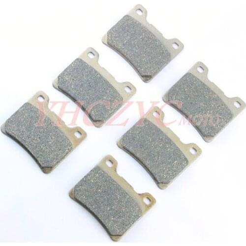 For YAMAHA FZX700 1986-1987 motorcycle front and rear brake pads set