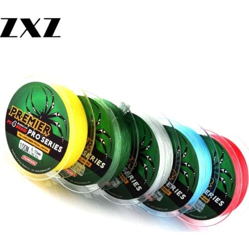 Brand Fishing Line 4 Strands PE Braided 100M Multifilament Rope Carpfishing Carp Japan Weave Strong Fishing Braid Lines Pesca