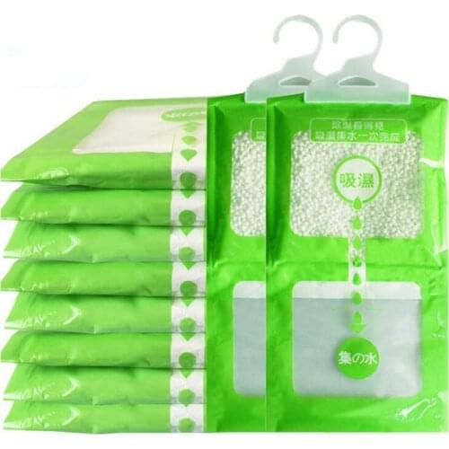 New Hanging Wardrobe Hanging Moisture Bag Closet Cabinet Wardrobe Dehumidifier Hygroscopic Anti-Mold Household Desiccant Bags
