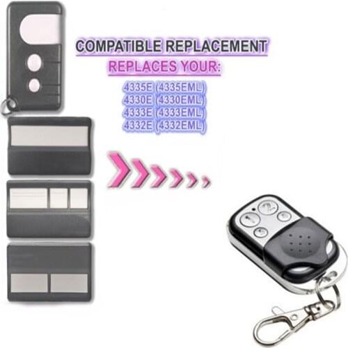 For 4330E 4333E 4335E garage door compatible remote control 433,92Mhz