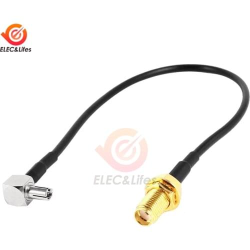 15cm 6'' SMA Female to CRC9 Right Angle Connector RG316 Pigtail Cable Line