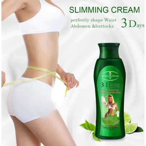 3 Days Herbal Green Tea Slimming Cream Fat Burning Lose Weight Thin legs Waist Arms Reduce Cellulite Body Wrinkles Body Slimming