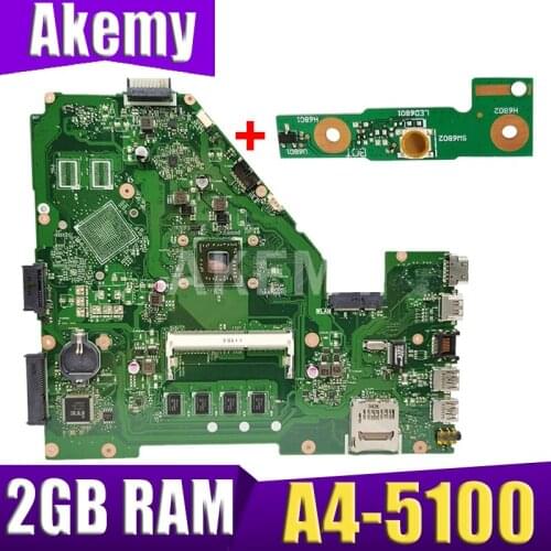 XinKaidi X550EA Laptop motherboard for ASUS X550EA X550EP X550E X552E Test original mainboard 2G RAM A4-5100