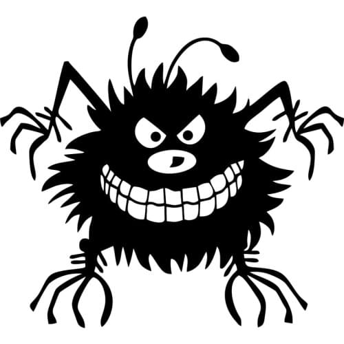 PLAY COOL The Monster Funny Car Sticker Automobiles Motorcycles Exterior Accessories Vinyl Decals for Bmw Audi,20cm*18cm