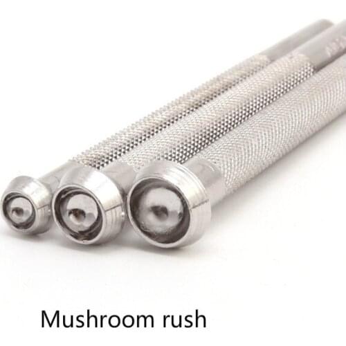 Rivet Setter Handmade Leather Goods Diy Set Rivet Punching Installation Tool Mushroom Punch Rivet Punch Mounting Base Tool