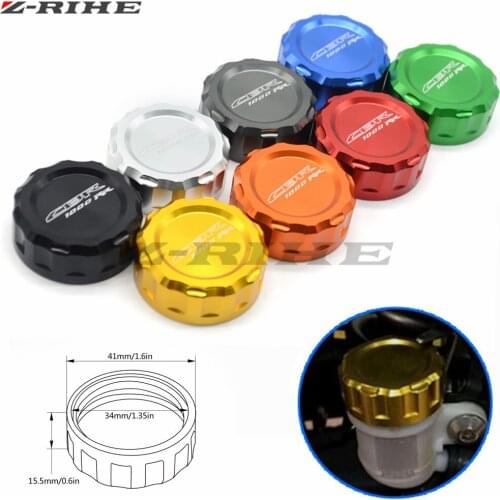 CNC Motorcycle Brake Master Cylinder Oil Filter Fluid Reservoir Cover Cap For Honda CBR1000RR CBR 1000 RR 2008 2009 2010-2014