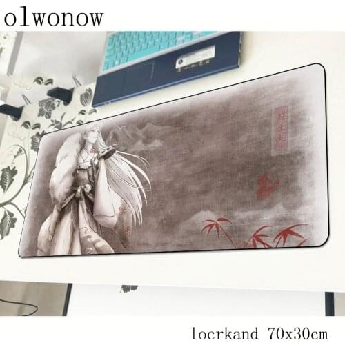 Inuyasha mousepad gamer HD print 700x300x3mm gaming mouse pad cheapest notebook pc accessories laptop padmouse ergonomic mat