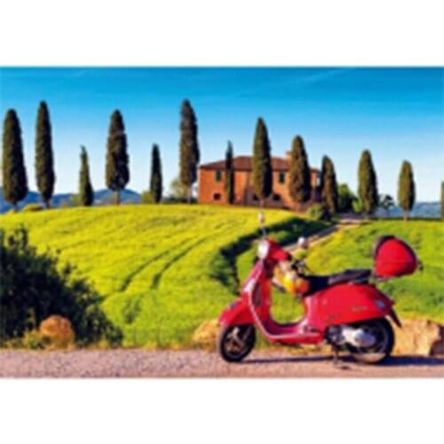 DIY Paint By Numbers For Adults Children HandPainted Oil Painting Pastoral motorcycle Picture Paint Home Decoration Custom Gift