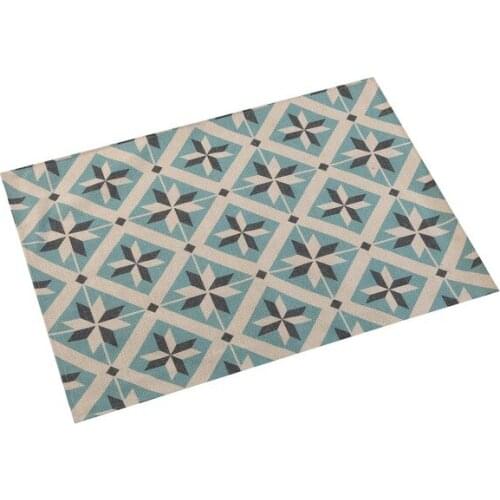 Table Mat Mosaic Star Polyester (36 x 0,5 x 48 cm)