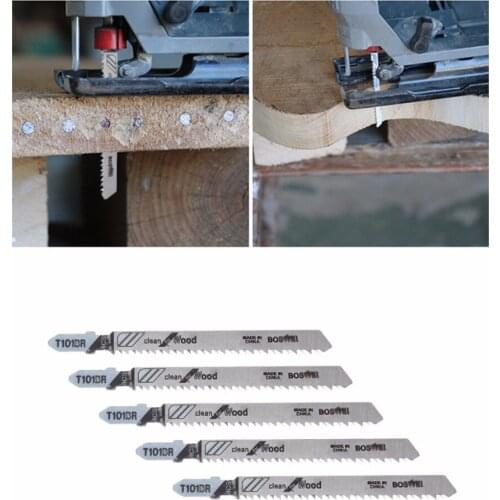 T101BR HCS 100mm Jigsaw Blades Clean For Wood Laminated Board Cutting m18