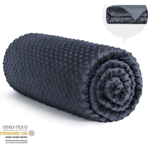 Newentor® Therapy Blanket, Weighted Blanket for Children, Adults, Weighted Blanket with Removable Bamboo/Minky Covers Heavy