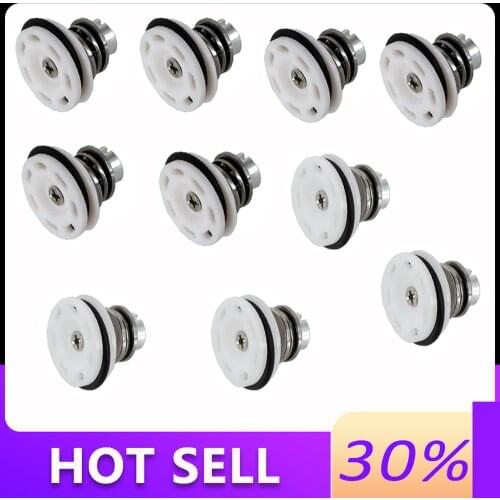Airsoft CNC Nylon O-Ring Ball Bearing Piston Head Advanced Type For AEG Kublai V2/3 Gel Blaster Gearbox Paintball Accessories