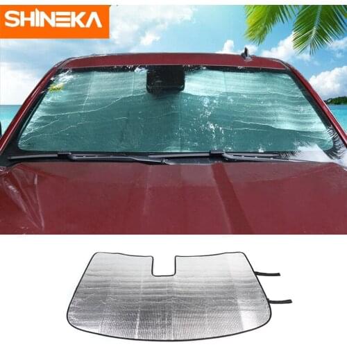 Sun Visor for chevrolet Silverado Front Anti UV Window Windshield Sunshade Cover Accessories for chevrolet Silverado 2014-2017