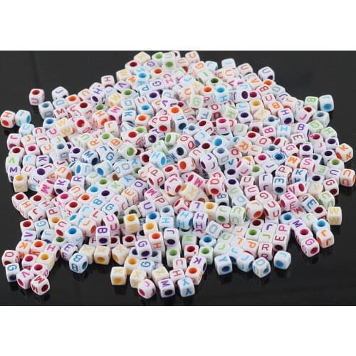 Tassina 100 pcs Family Loom Bracelet Rubber Bands DIY Silicone loom White Cube Multi color Beads Pendants Accessories