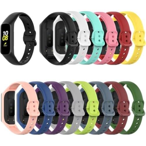 Smart Bracelet For Samsung Galaxy Fit 2 SM-R220 Wristband Strap Replacement Band Soft Silicone For Galaxy Fit 2 Accessories