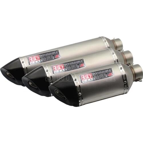 Universal Inlet 51mm / 61mm Motorcycle Exhaust Pipe Muffler Yoshimura DB Killer Escape Moto for Yamaha TMAX NMAX PCX Z900 Z1000
