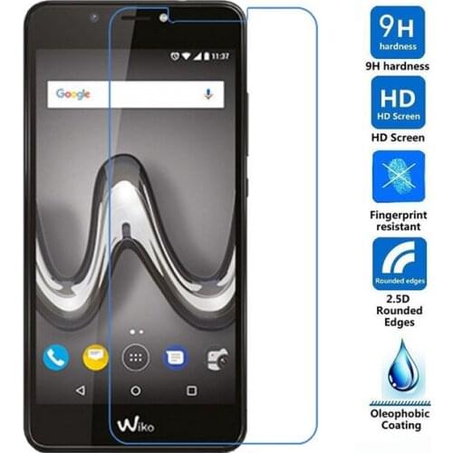 Full Cover Tempered Glass For Wiko Tommy 2 Plus Screen Protector protective film For Wiko Tommy 2 Plus glass