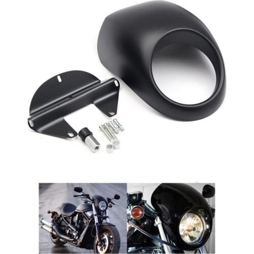 Motorcycle Headlight Fairing Windshield Protective Mask For Har-ley Retro Cafe Street XG500 XG750 14-17 Headlamp Fairing Cover