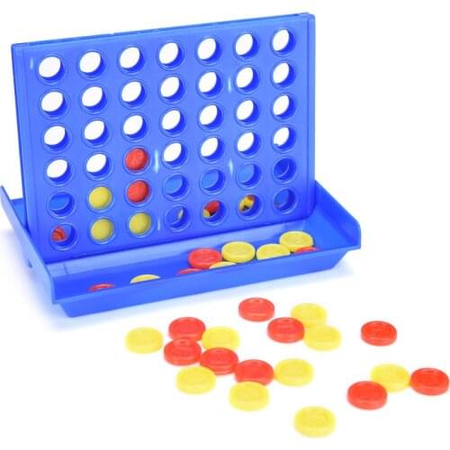 1 set Connect 4 Game Toys Sports Entertainment Connect 4 Game Childrens Educational Board Game Toys for Kid Child New