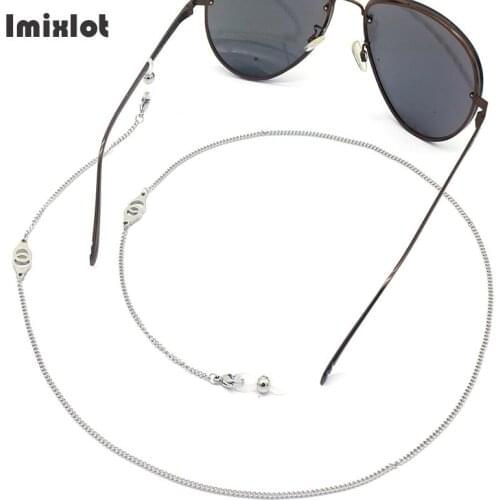 1PC Fashion Sunglasses Masking Chains For Women Siver Handcuffs Eyeglasses Chains Lanyard Necklace Eyewear Retainer Accessories