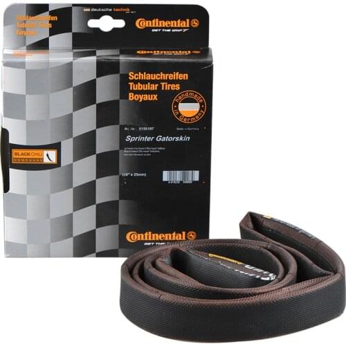 1pcs Continental Sprinter Gatorskin Tubular Road Bike Tire 28''x 25mm Racing Bicycle Tyres Handmade for Extended Rides Trainning