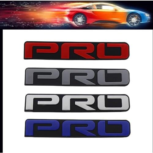 3D PRO Front Grille car Nameplate grille grill Emblem Badge for Tacoma 4Runner Tundra Rav4 Highlander TRD PRO Off Road