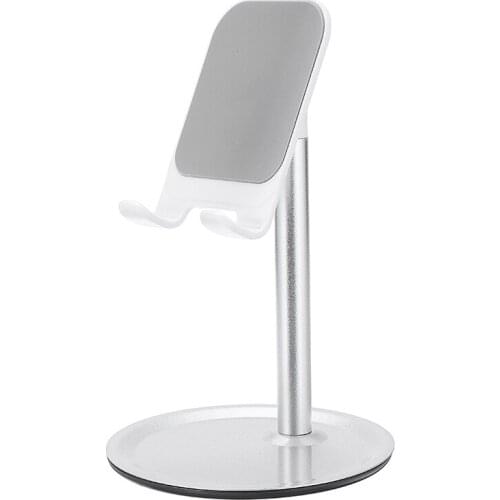Tablet Phone Holder Aluminum Alloy Adjustable Desktop Stand Mount Universal For Smart Cell Phone Pad Metal Support