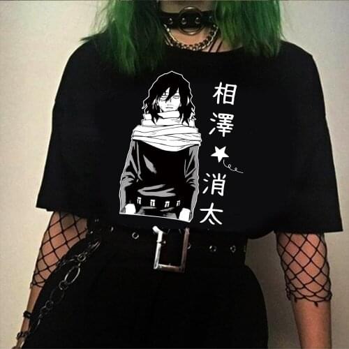 Shota Aizawa T Shirt My Hero Academia Streetwear Japanese Anime Tshirt