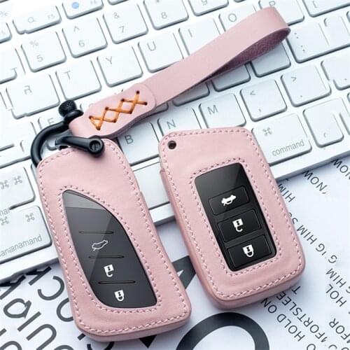 Leather Car Key Cover for Car For Lexus NX GS RX IS ES GX LX RC 200 250 350 LS 450H 300H LS350 LS500h Auto Car Accessories