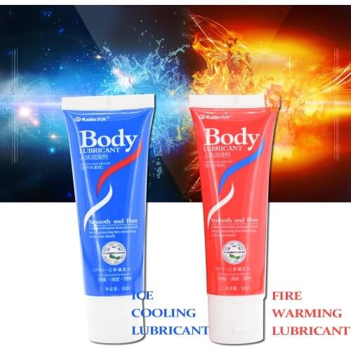 Water Based Lubricant for Sex Masturbation Fire Warming Feeling Lubricant Ice Cooling Feeling Lubricant Vaginal Oral Gay Sex Toy