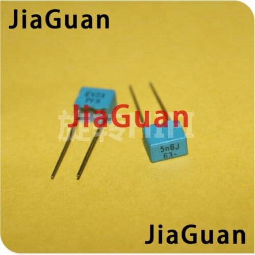 20PCS NEW EVOX PFR5 5600PF 63V P5MM MKP 562 63VDC film EVOX-RIFA PFR 5.6nf/63v 5600P 0.0056UF 562/63V