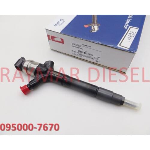 Genuine diesel common rail injector 095000-7670, 095000-6410, 095000-6960, 23670-0R190, 23670-0R140 23670-0R030