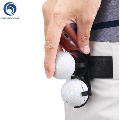 Simple Portable Lightweight Golf Ball Holder Clip Organizer Prop Magic Golfer Golfing Sporting Training Tools Accessories