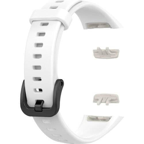 Replacement Sport Silicone Watch Band Wrist Strap for Honor Band 6 Smart Watch R58A