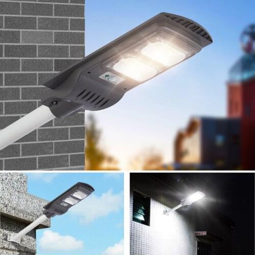 20W 40W Bright Sensor Solar Light Outdoor Wall Lamps Garden Yard Walkway Street Light with Remote Control