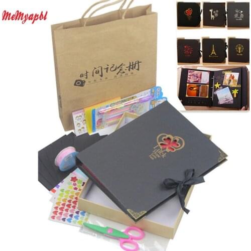 Creative Sticky DIY Photo Album Free Accesorry Polariod Album Handmade Graffiti Scrapbooking Of Instax Fujifilm Photocard Holder