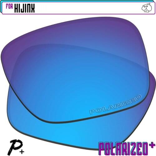 EZReplace Polarized Replacement Lenses for - Oakley Hijinx Sunglasses - Blue P Plus
