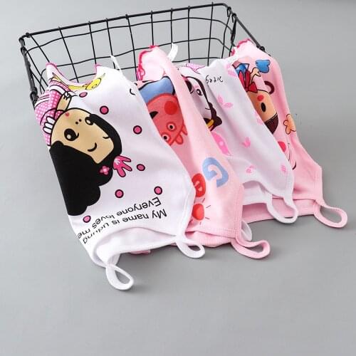 Infant Children Vest Cotton Girl Cartoon Small Camisole for Kids Baby Bottoming Thin Vest Clothes