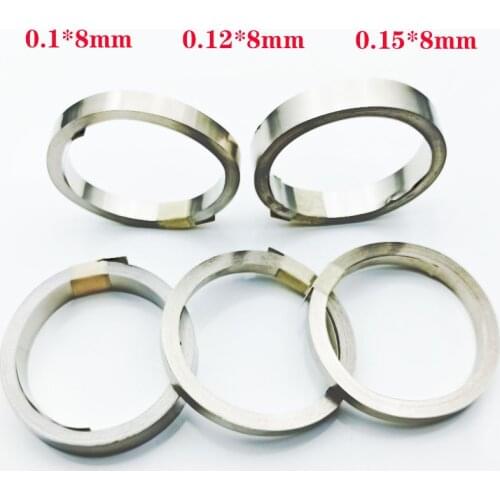 10M 8mm x 0.1/0.12/0.15 Pure Nickel Strip Tape For Li 18650 Battery Spot Welding Compatible For Spot Welder Machine