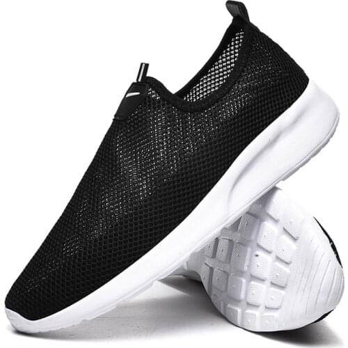 2020 Mens Casual Shoes Men Slip-on Sock Sneakers Breathable Light Leisue Walking Jogging Running Tenis Masculino Adulto 48