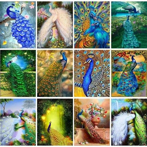 5D DIY Diamond Painting Animal Diamond Mosaic Cross Stitch Full Square Diamond Embroidery Home Decor