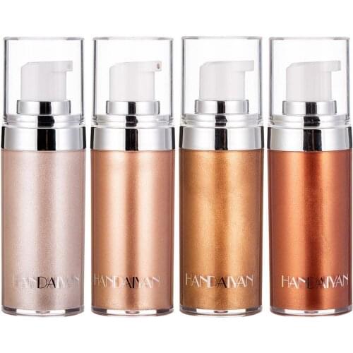 Glitter Body Highlighter Shimmer Glow Liquid Illuminating Lotion Easy to Wash Convenient to Carry Suitable for Various Occasions