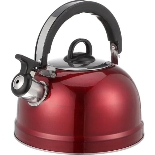 1Pc 1.2L Stainless Steel Teakettle Household Boil Water Kettle Sounding Kettle