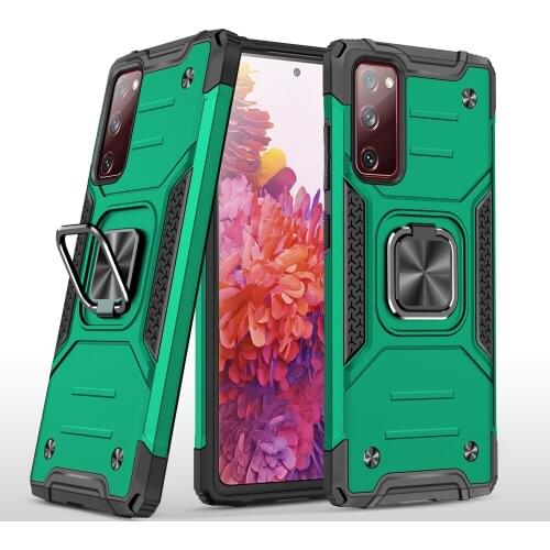 Kickstand Silicone Cases For Samsung Galaxy S20FE S21Ultra Note 20 S10 S9 Plus A51 A71 Shockproof Magnetic Car Holder Ring Cover