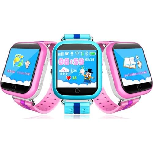 GPS smart watch Q750 baby watch with Wifi 1.54inch touch screen SOS Call Location Device Tracker for Kid Safe Anti-Lost Monitor