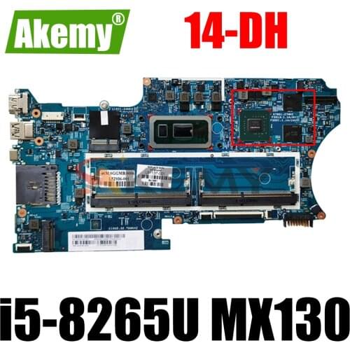 For Hp Pavilion X360 14-DH Laptop Motherboard L51137-601 L51137-001 With SREJQ i5-8265U 18742-1 448.0GG02.0011 DDR4