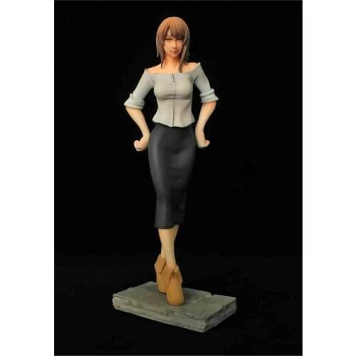 Unpainted GK Resin Figure 1/20 Scale Model Kit Temperament Girl Assembly Models Kit Resin Colorless Self-Assembled Toy