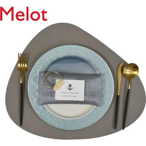 Nordic Style Model Room Tableware Set Modern Simple Light Blue Western Plate Club Hotel Decoration Plate Popular Minority