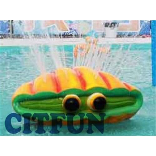 Fiberglass cute crab spray water park playground; attractive water park accessory outdoor play equipment AG-004G