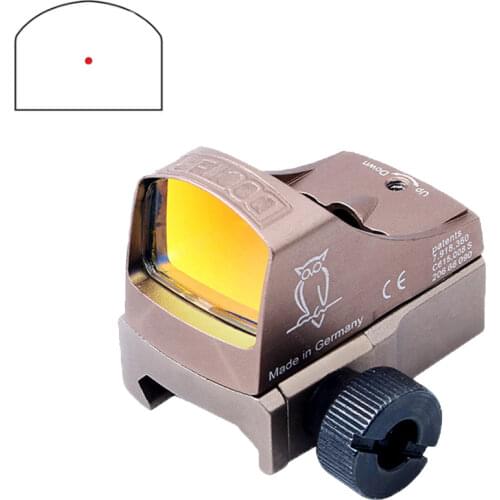 Tactical Docter Red Dot Auto Brightness Control Compact Red Dot Docter 3 Scope with Integrated 20mm weaver mount Marked Version
